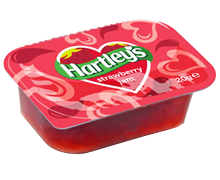 Hartley’s Strawberry Jam 20g Portions