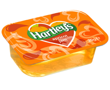 Hartley's Apricot Jam 20g Portions