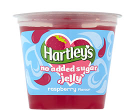 Hartley's No Added Sugar Raspberry Jelly Pot