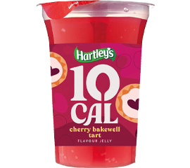 Hartley's 10 Cal Cherry Bakewell Tart Jelly