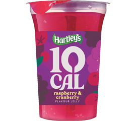 Hartley's 10 Cal  Raspberry & Cranberry Jelly Pot