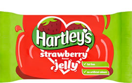 Hartley's Strawberry Jelly Cubes
