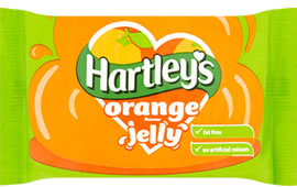 Hartley's Orange Jelly Cubes