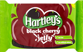 Hartley's Black Cherry Jelly Cubes