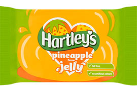 Hartley's Pineapple Jelly Cubes