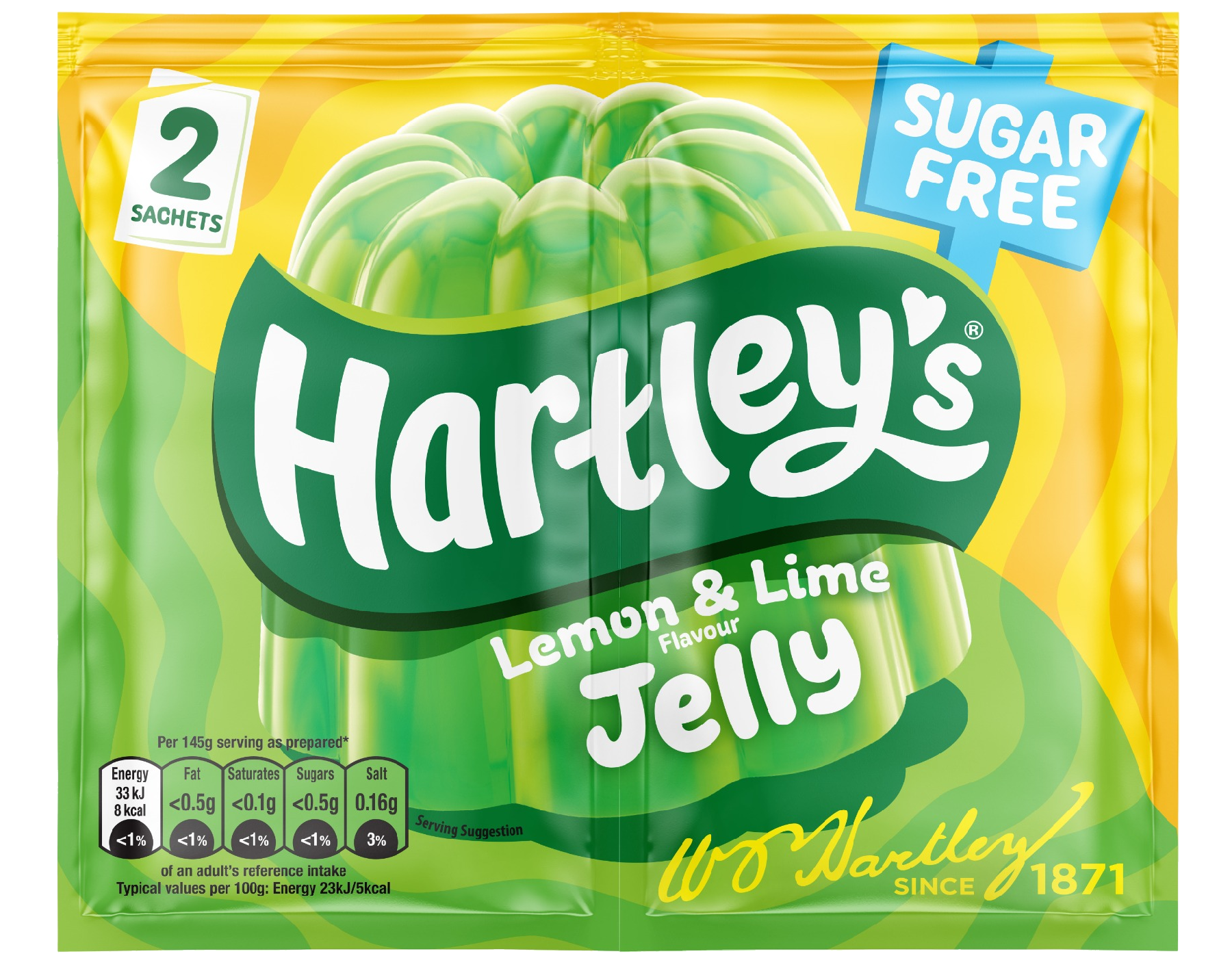 Hartley's Sugar Free Lemon & Lime Jelly