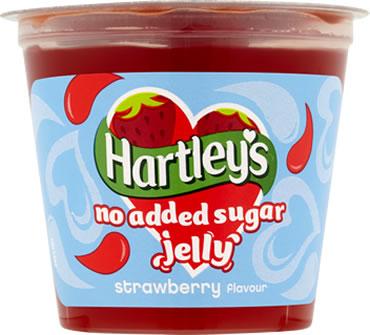 Hartley's No Added Sugar Strawberry Jelly Pot