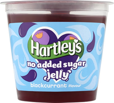 Hartley's No Added Sugar Blackcurrant Jelly Pot