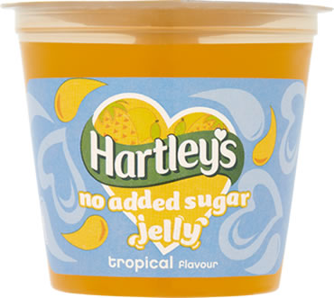 Hartley's No Added Sugar Tropical Jelly Pot