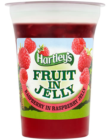 Hartley's Raspberry in Raspberry Flavour Jelly Pot 175g