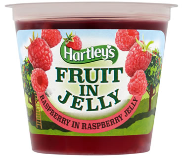 Hartley's Raspberry in Raspberry Flavour Jelly Pot 120g
