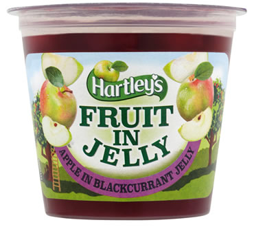 Hartley's Apple in Blackcurrant Flavour Jelly Pot 120g