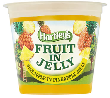 Hartley's Pineapple in Pineapple Flavour Jelly Pot 120g
