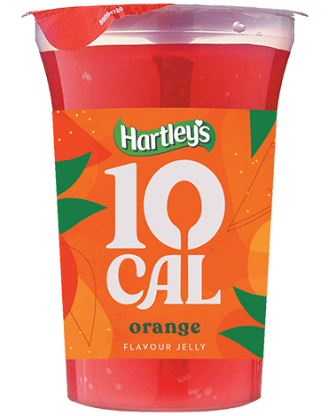 Hartley's 10 Cal Orange Jelly Pot