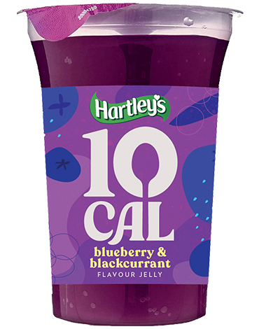 Hartley's 10 Cal Blueberry & Blackcurrant Jelly Pot