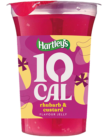 Hartley's 10 Cal Rhubarb & Custard Jelly Pot