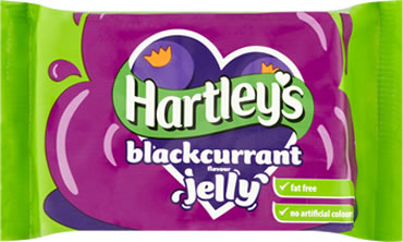 Hartley's Blackcurrant Jelly Cubes