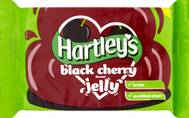 Hartley's Black Cherry Jelly Cubes