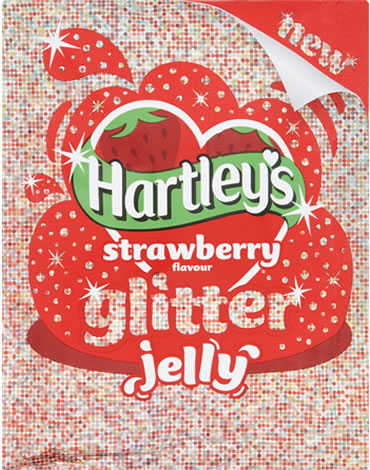 Hartley's Strawberry Glitter Jelly