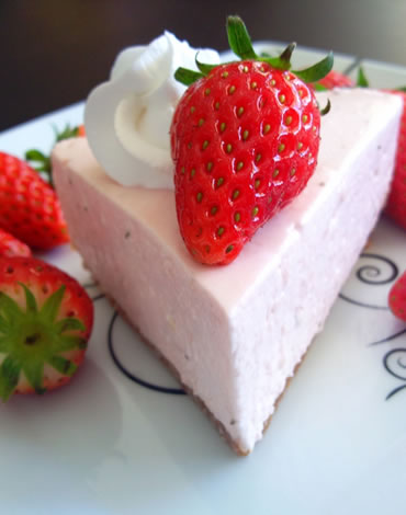 Hartley’s Strawberry Jam Cheesecake
