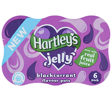Hartley's Blackcurrant Multipack Jelly Pots