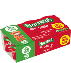 Hartley's Strawberry 6 Pack Jelly Pots