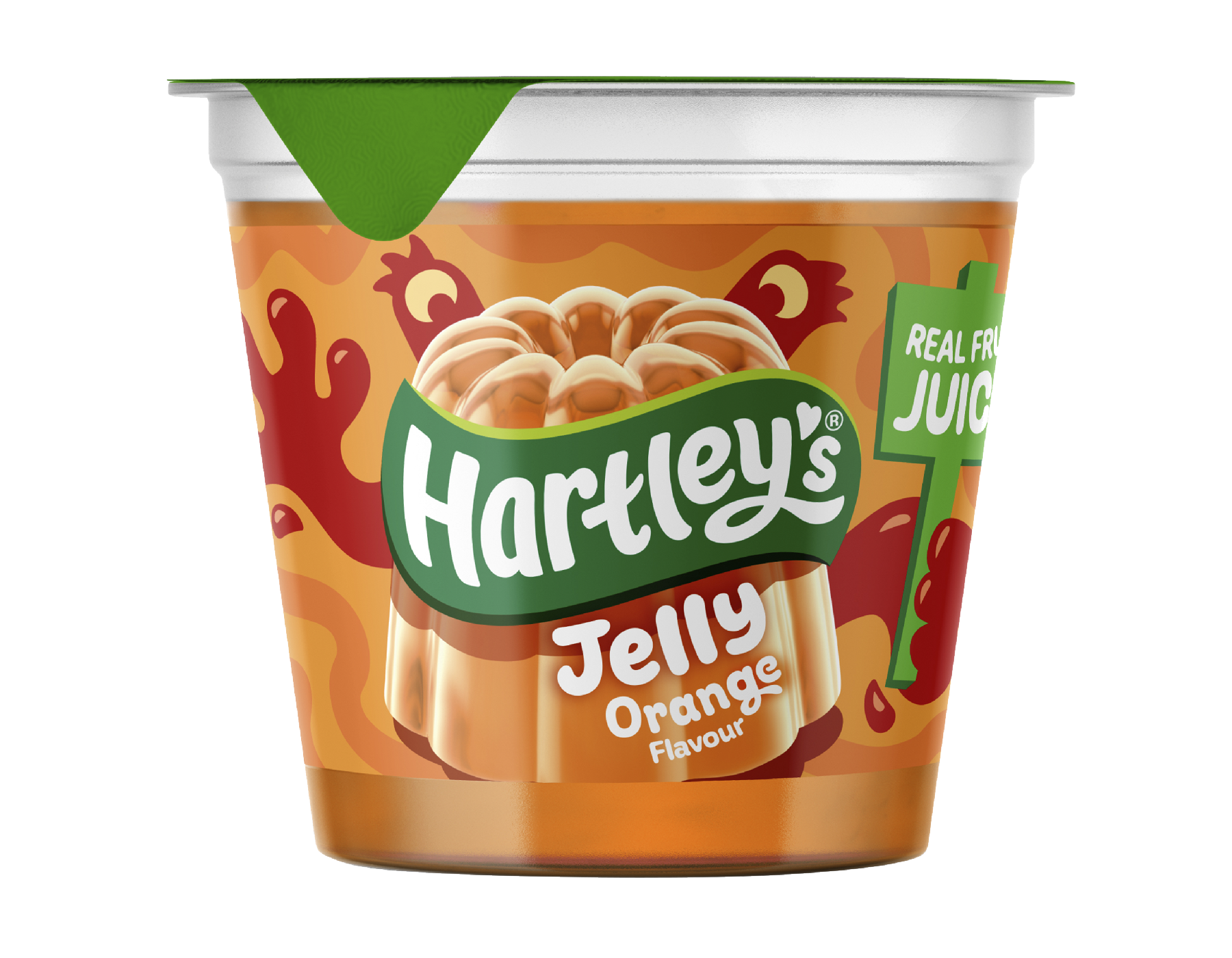 Hartley's Orange Jelly Pot