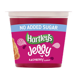 Hartley's No Added Sugar Raspberry Jelly Pot