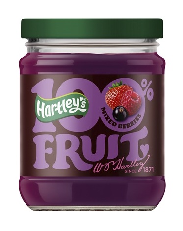Hartley's 100% Fruit Mixed Berries
