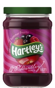 Hartley's Seedless Summer Fruits Jam