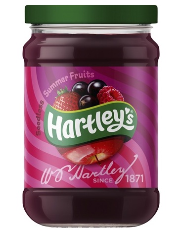Hartley's Seedless Summer Fruits Jam