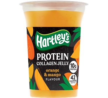 Hartley's Orange & Mango Protein Collagen Jelly Pot