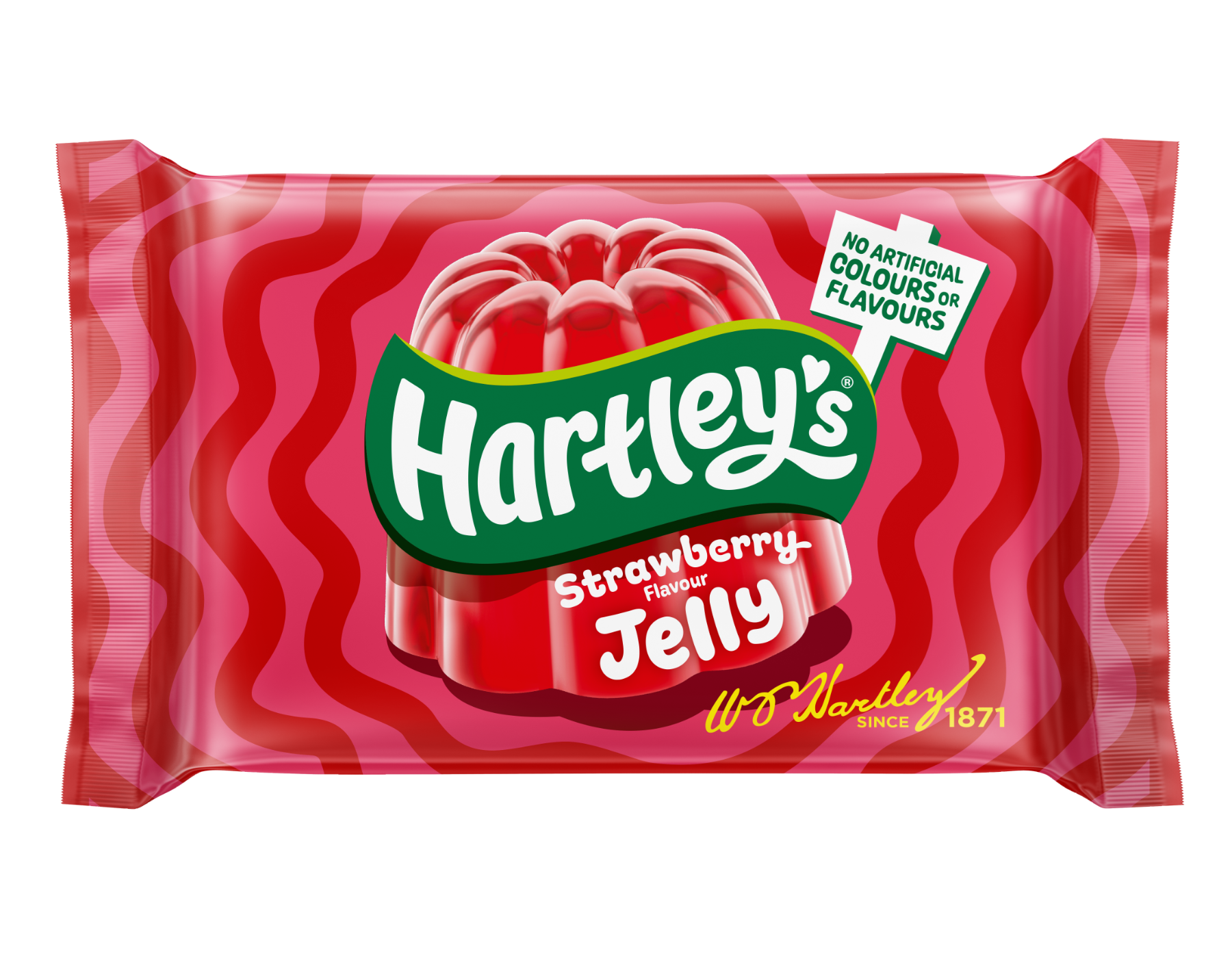 Hartley's Strawberry Jelly Cubes