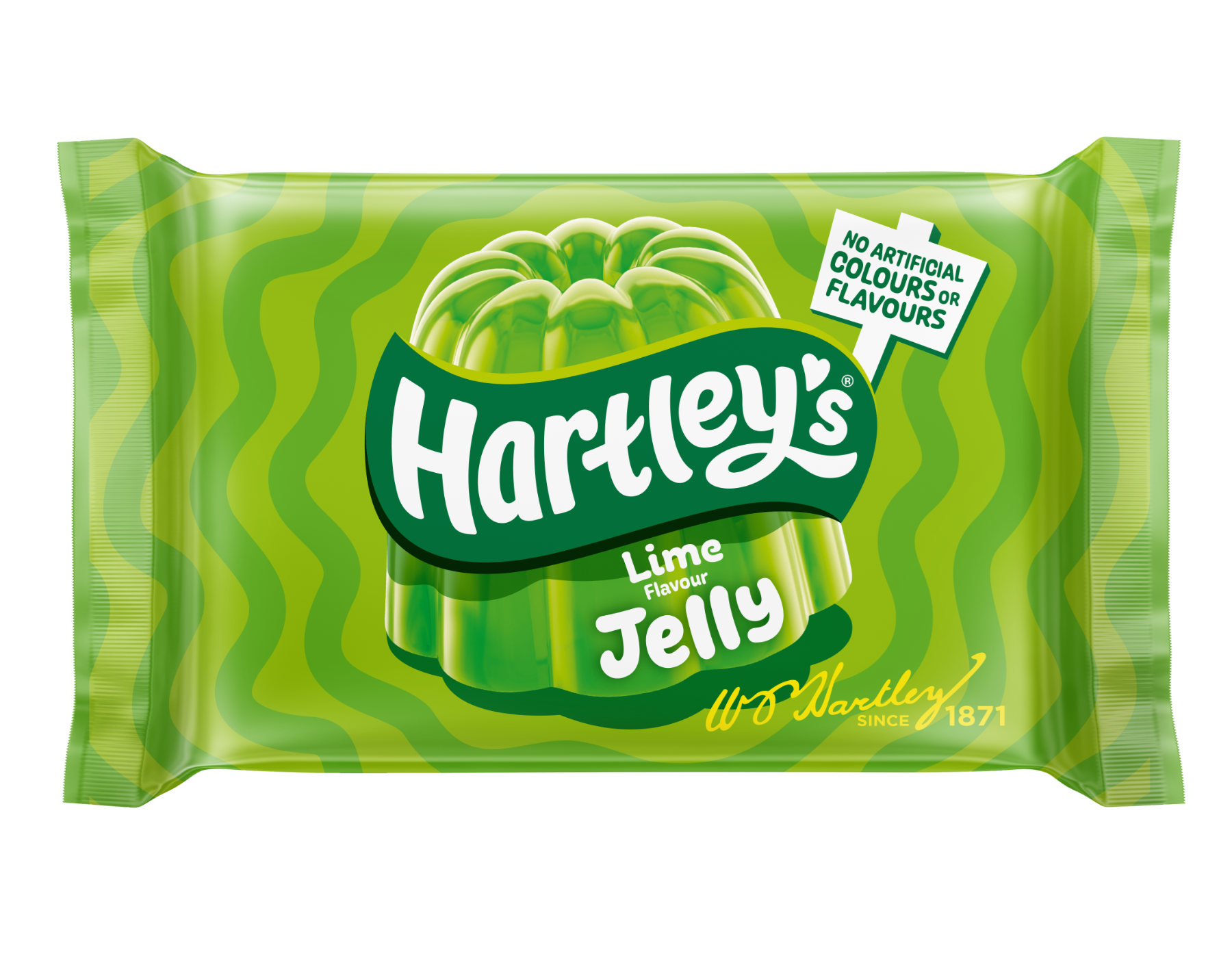 Hartley's Lime Jelly Cubes