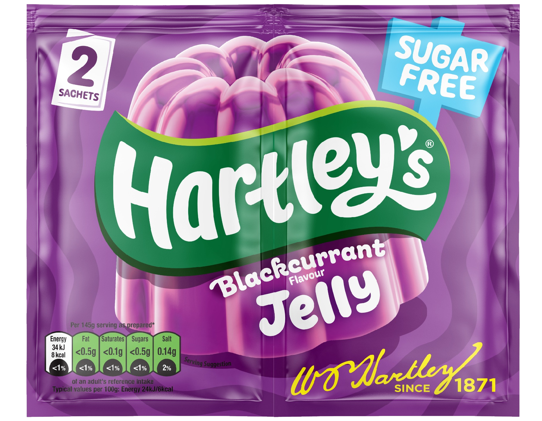 Hartley's Sugar Free Blackcurrant Jelly